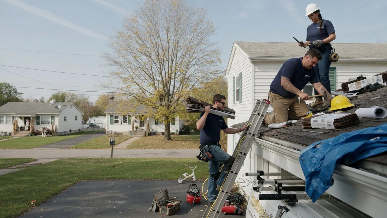 Local Roofing Contractors in Waynesville, IL near me